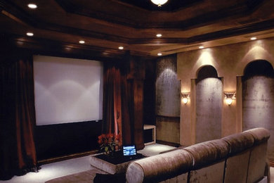 Home theater photo in Boise