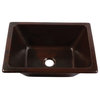 Hawking 17" Dual Flex Bathroom Sink in Copper