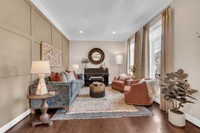 Living room - living room idea in Baltimore