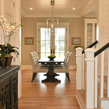 Custom Home Dining Area from Foyer, Daniel Island SC, Ralston Green