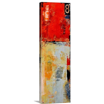 "Urban 8" Wrapped Canvas Art Print, 12"x36"x1.5"