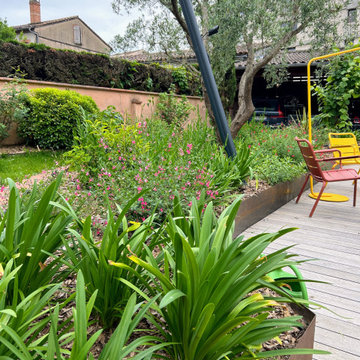 Renovation d'un jardin de ville à Montauban
