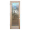 Front Door - High Tide - Cast Glass CGI 033 Exterior - Douglas Fir (stain...