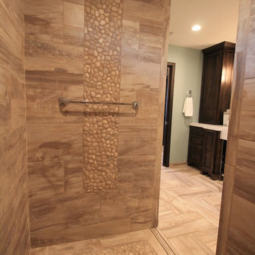 Lodi Transitional Master Bath and Closet