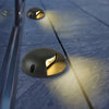 Decorative Underground Lamp for Plaza Garden, 4 Led, Yellow Light