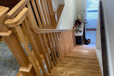 New Oak Stairs and Railing system (Addition)