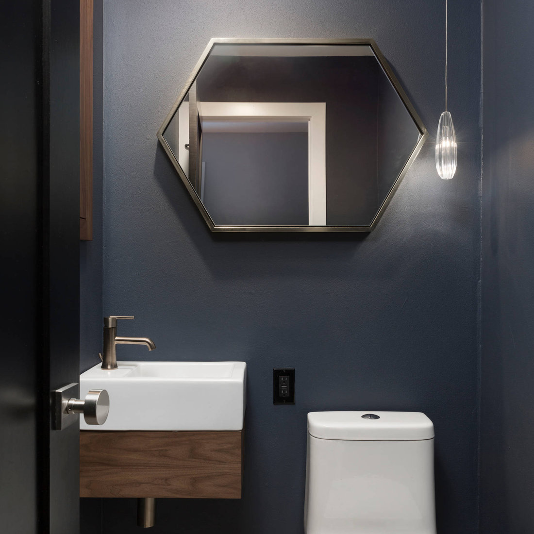 Compact Powder Room