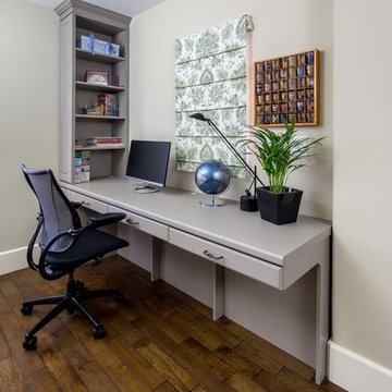 Super Matte Thermally Fused Laminate Bedroom with Desk