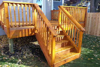 Example of a classic deck design in Tampa