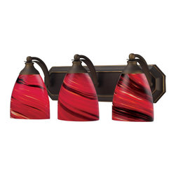 Elk Lighting - Elk Lighting 570-3B-A Vanity Lighting Vanity - Bathroom Vanity Lighting