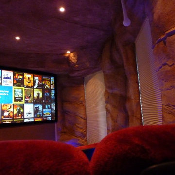 Award Winning "Bat Cave" Cinema Room!