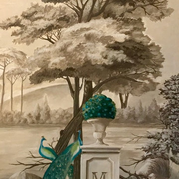 Detail of griege canvas