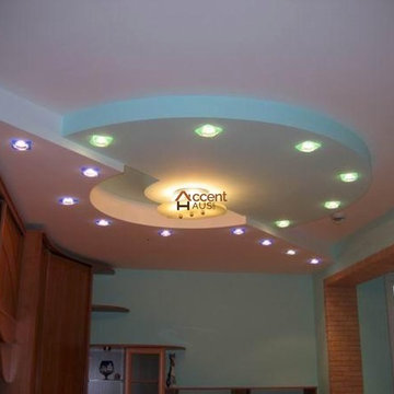 Classic Patterned Tray Ceiling in Hallroom, King City