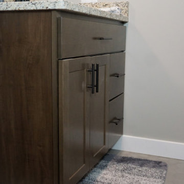 New home finished with BaileyTown Select Cabinets throughout