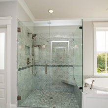 Bathroom - placement of accent tile