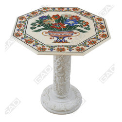 MARBLE INLAY TABLE TOPS DESIGNS - Products