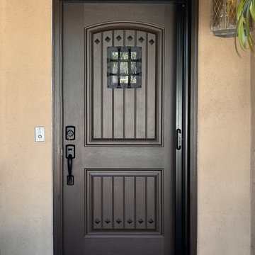 Fortress Wrought Iron Speakeasy with Diamond Clavos