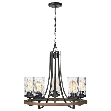 Sea Gull Gaston Five-Light Chandelier Stardust