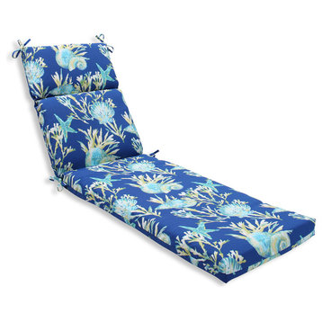 Daytrip Chaise Lounge Cushion, Pacific