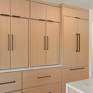Flora Lane - Natural Oak Modern Kitchen