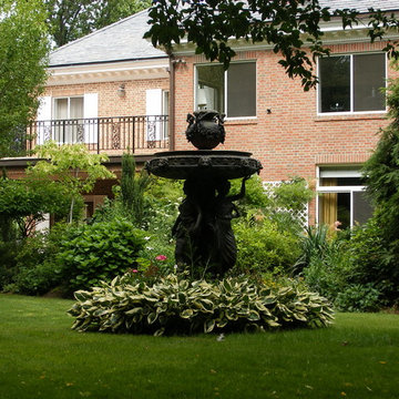 Suburban Statue Garden