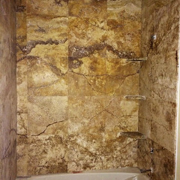 bathrooms and kitchens