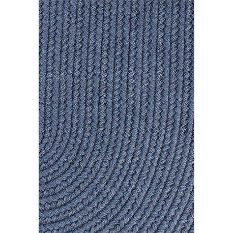 Solid Sailor Blue Wool 18 x 36 Slice