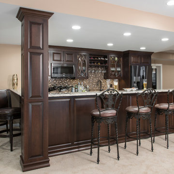 Bar in lower level