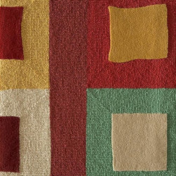 Squares Red - Rugs