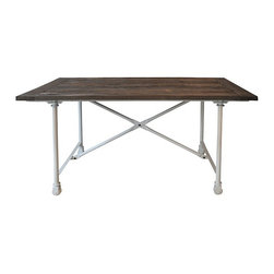 Restoration Hardware Flat Iron Table - Products