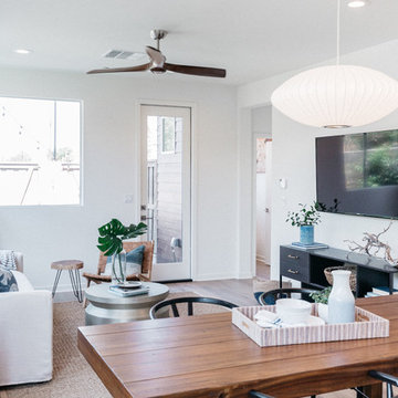 Coastal Blue Living Room