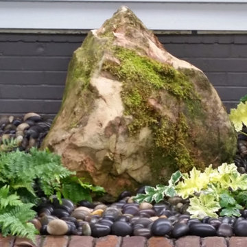 Stone Boulder Art - Azalea Garden Tour 2017