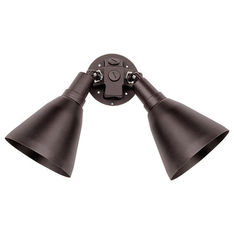 Spots 2-Light 17.75" Wide Tawny Bronze Outdoor Wall Mount