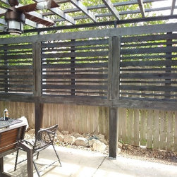 Pergola w/ Privacy Screen - Products