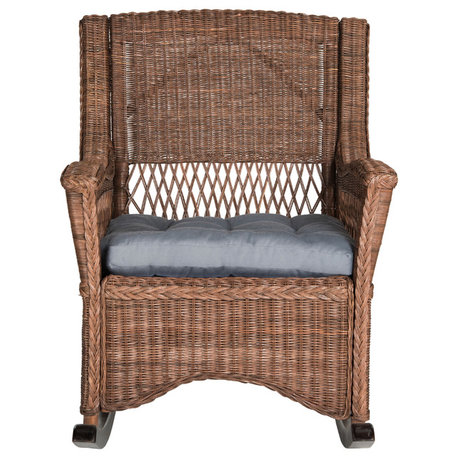 Safavieh Aria Rocking Chair, Brown