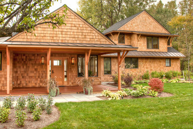 Mountain style exterior home photo in Burlington