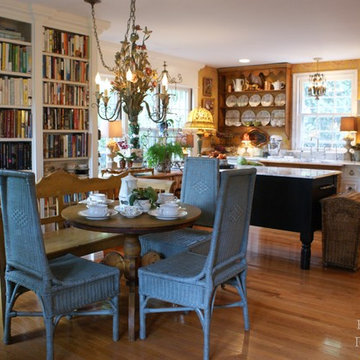 Intimate French Country Cottage Kitchen