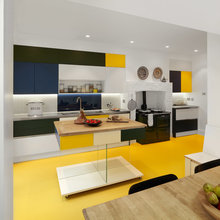 Yellow floor