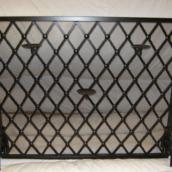 Diamante Firescreen Free-standing - Fireplace Screens