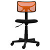 Techni Mobili Mesh Task Chair, Orange
