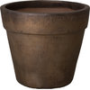 Round Flower Pot, Teal, Large
