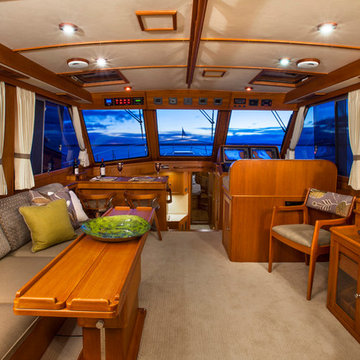 Yacht Interiors and Exterior Living