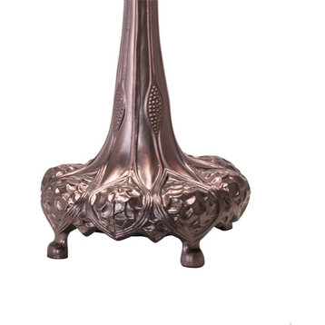 Meyda Lighting 230449 31" High Tiffany Turning Leaf Table Lamp