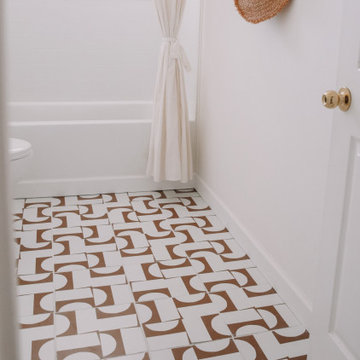 Modern + Organic Bathroom Remodel