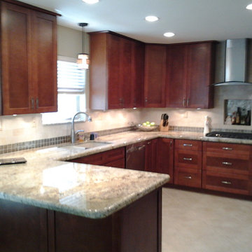 70's kitchen came into the present