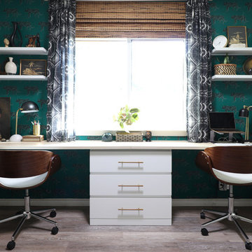 My Houzz: Moody Wall Treatments and Eclectic Style in Austin