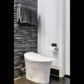 Kohler Veil(R) Toilet and Composed(R) Towel Bar