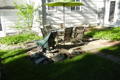 Inspiration for a patio remodel in New York