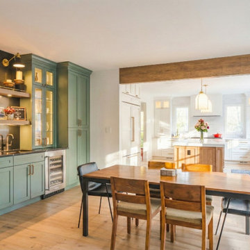 McLean Transitional Home Renovation | Luxury Kitchen & Spa Bathroom