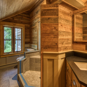 Bathroom #2 - Rustic Butternut